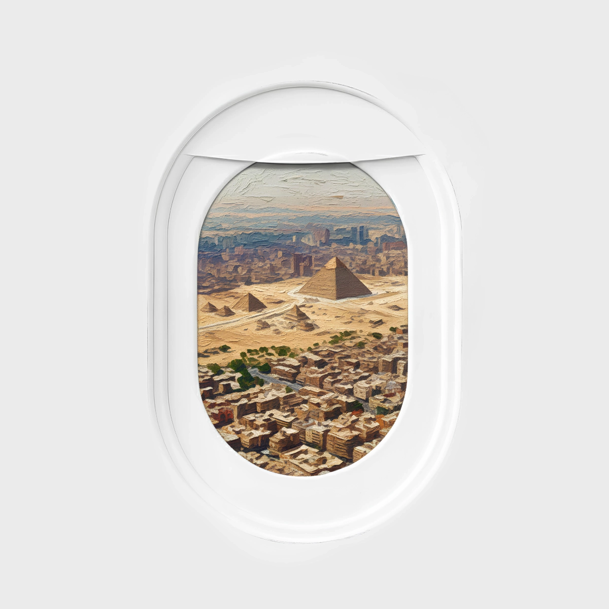 Plane window_Africa